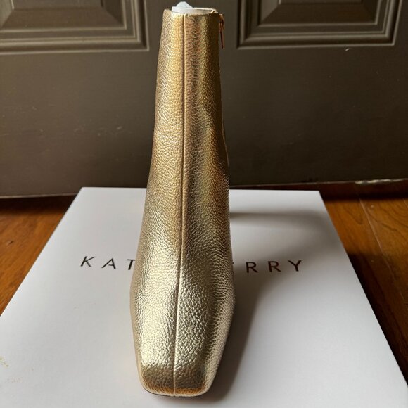 Katy Perry The Hollow Heel Bootie CHAMPAGNE Size 10 - NEW - Picture 1 of 4
